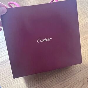 Authentic Cartier Shopping bag